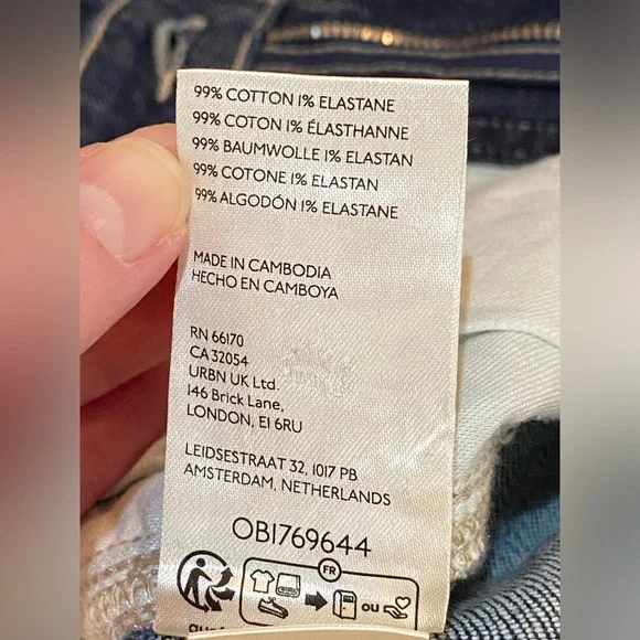 Anthropologie Pilcro Seamed Sport Cargo Jean NWT - Picture 10 of 14